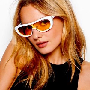 Skinny shield sunglasses